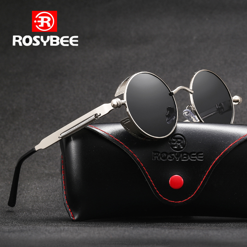 Vintage Fashion Brand Names - ROSYBEE-gafas de sol polarizadas redondas de