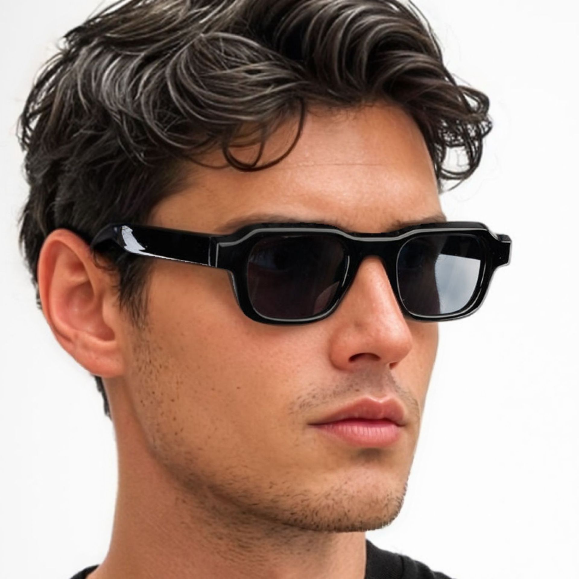 Vintage Fashion And Design - Gafas de Sol Rectangulares Vintage para