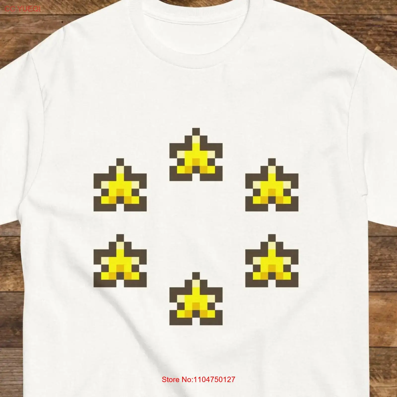 Vintage Fashion Community - Camiseta Stardew Valley Stars, Paquete Centro