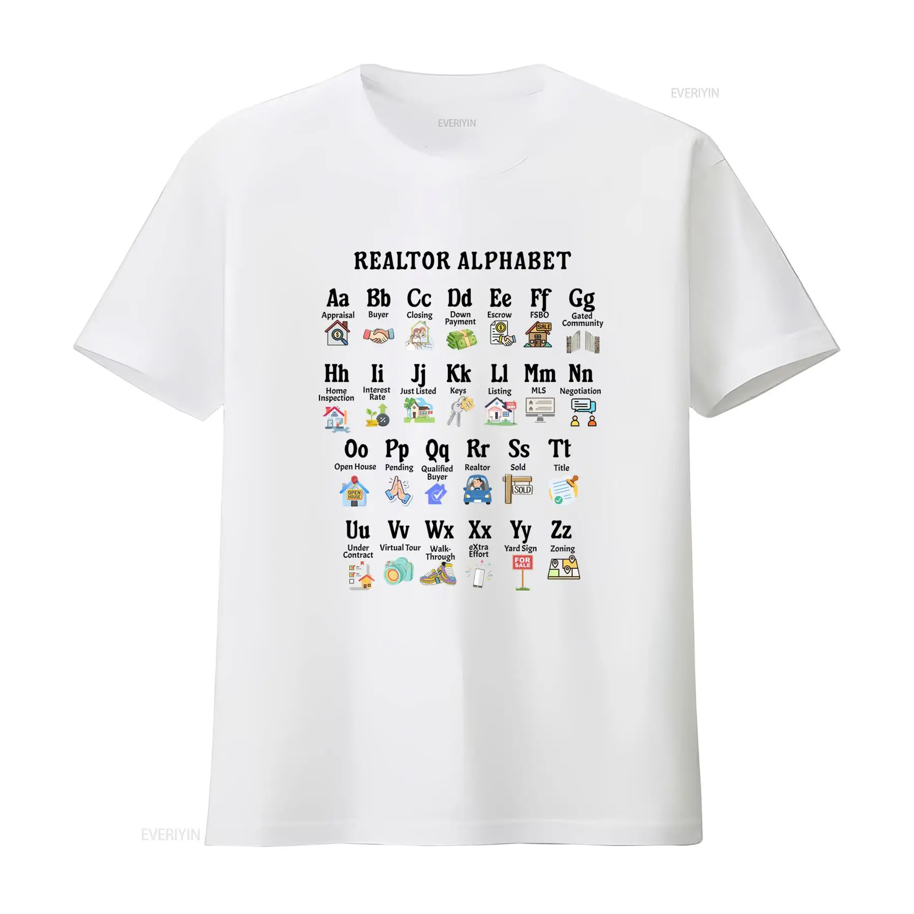 Vintage Fashion Icons - Camiseta informal con estampado de iconos