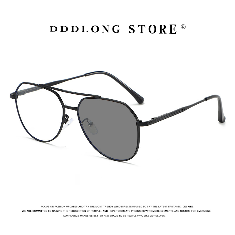 Vintage Fashion Glasses - DDDLONG Retro Punk moda piloto gafas