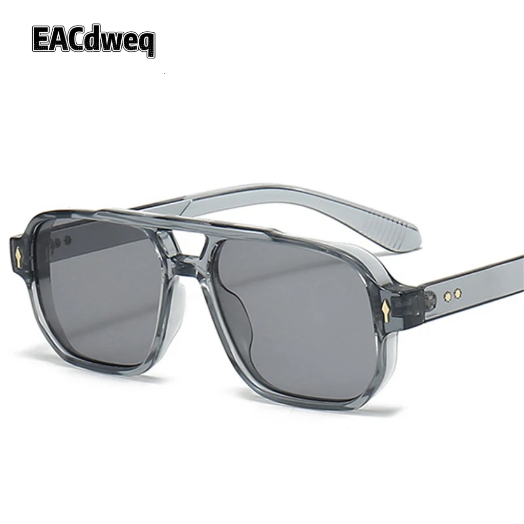 Vintage Fashion Glasses - Gafas de Sol Cuadradas Vintage de