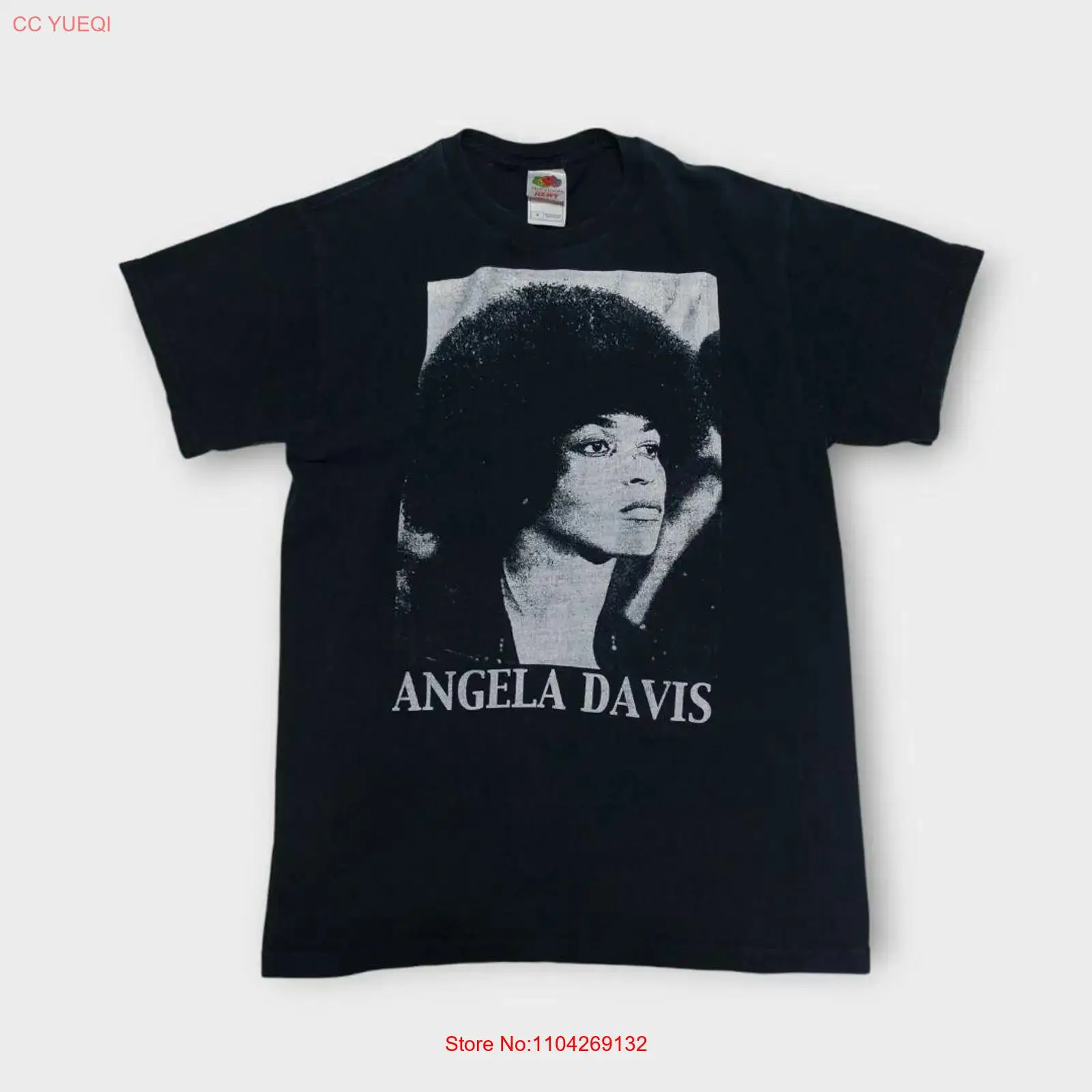 Vintage Fashion Knitwear - Camiseta Rara de Angela Davis de