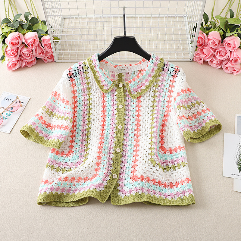 Camisa de Ganchillo con Botone - Crochet Top Boho reseña y precio