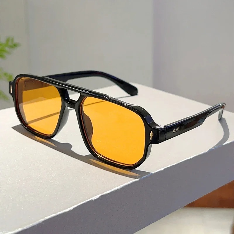 Nuevas Gafas de Sol Cuadradas  - Vintage Fashion Glasses reseña y precio