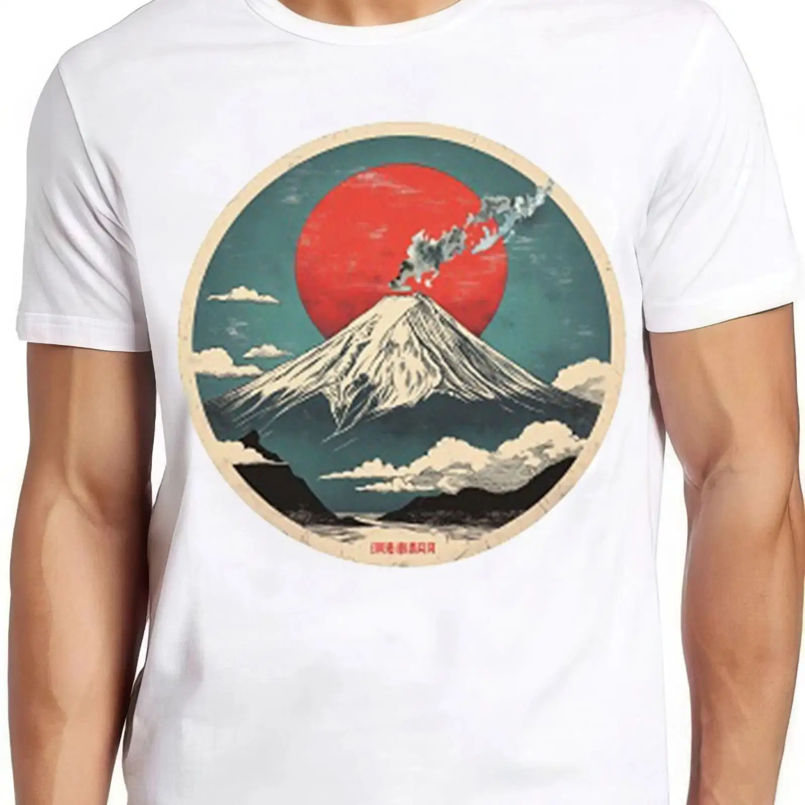 Camiseta Fuji San Mount Japan  - Vintage Fashion Icons reseña y precio
