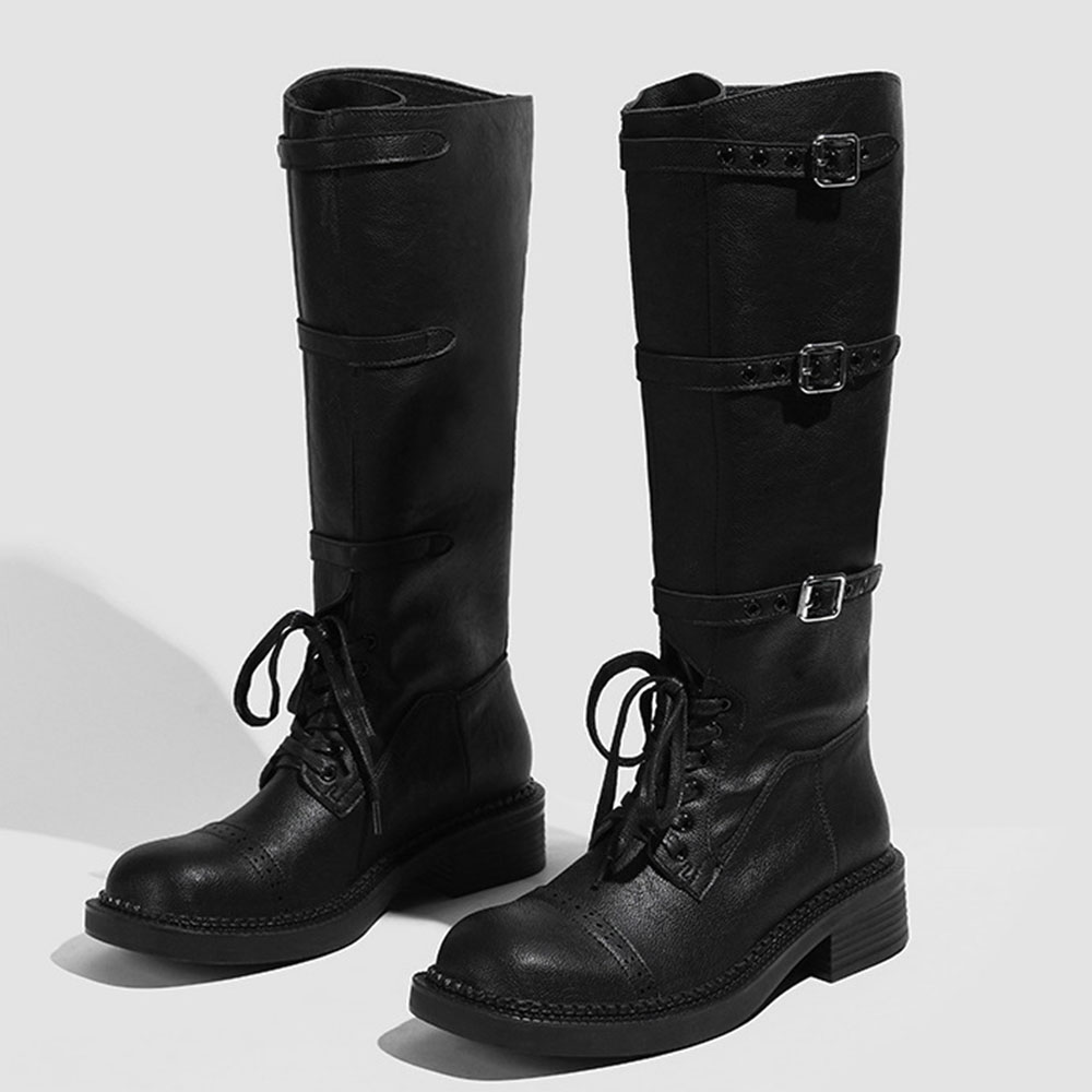 Botas hasta la rodilla para Mu - Vintage Fashion And Design reseña y precio