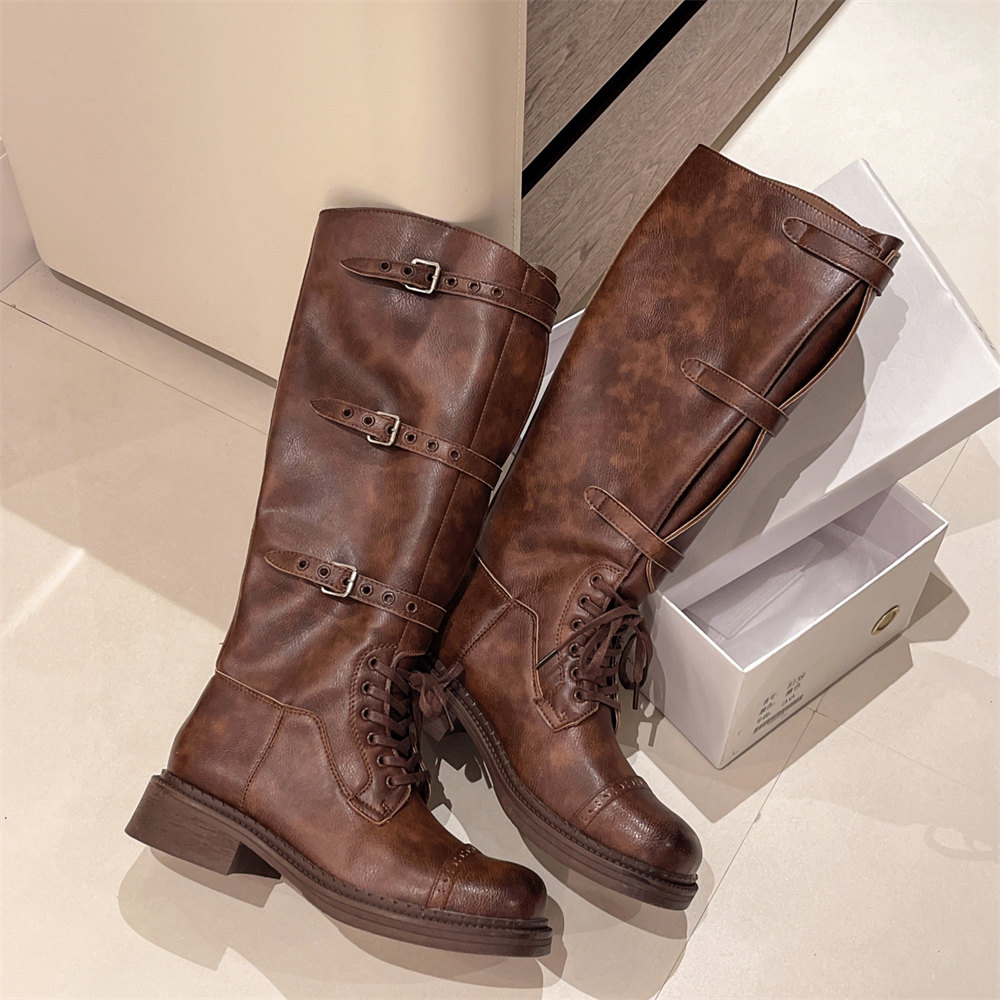 Botas hasta la rodilla para Mu - Vintage Fashion And Design reseña y precio