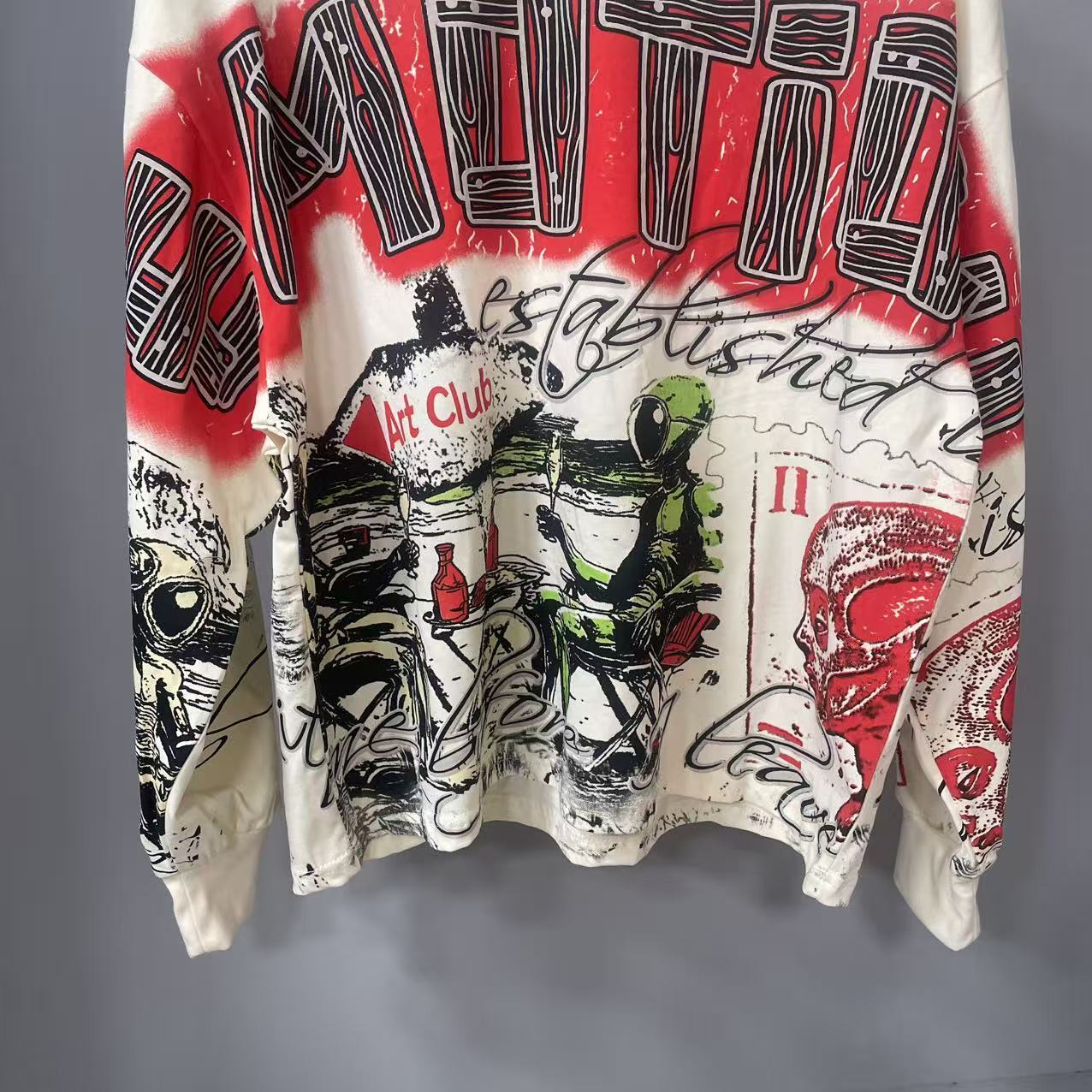 Camiseta de manga larga MIXED- - Vintage Fashion And Design reseña y precio