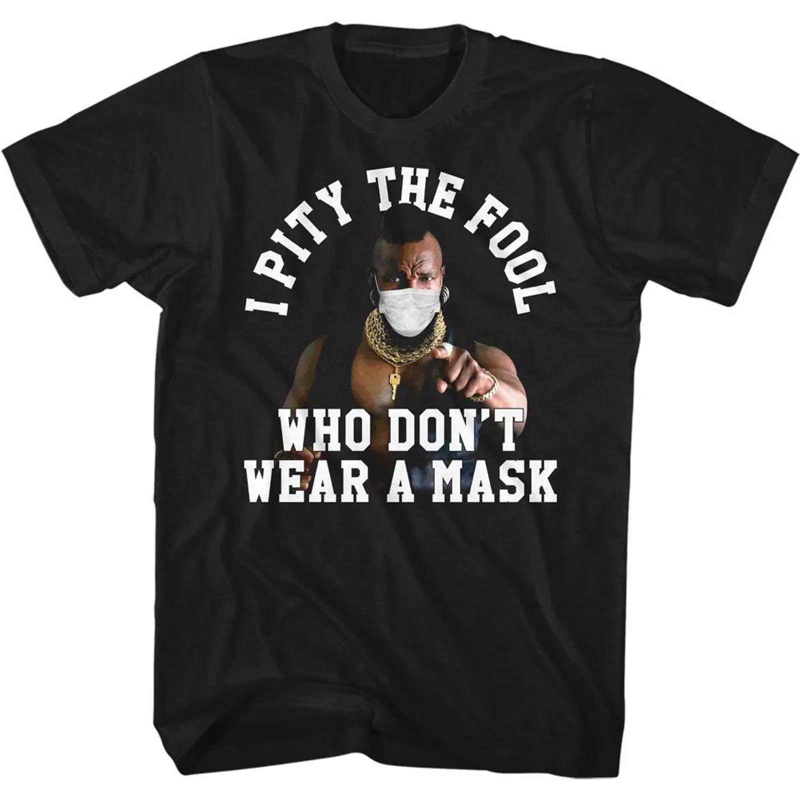Camiseta Mr T Pity The Fool Ma - Vintage Fashion Icons reseña y precio