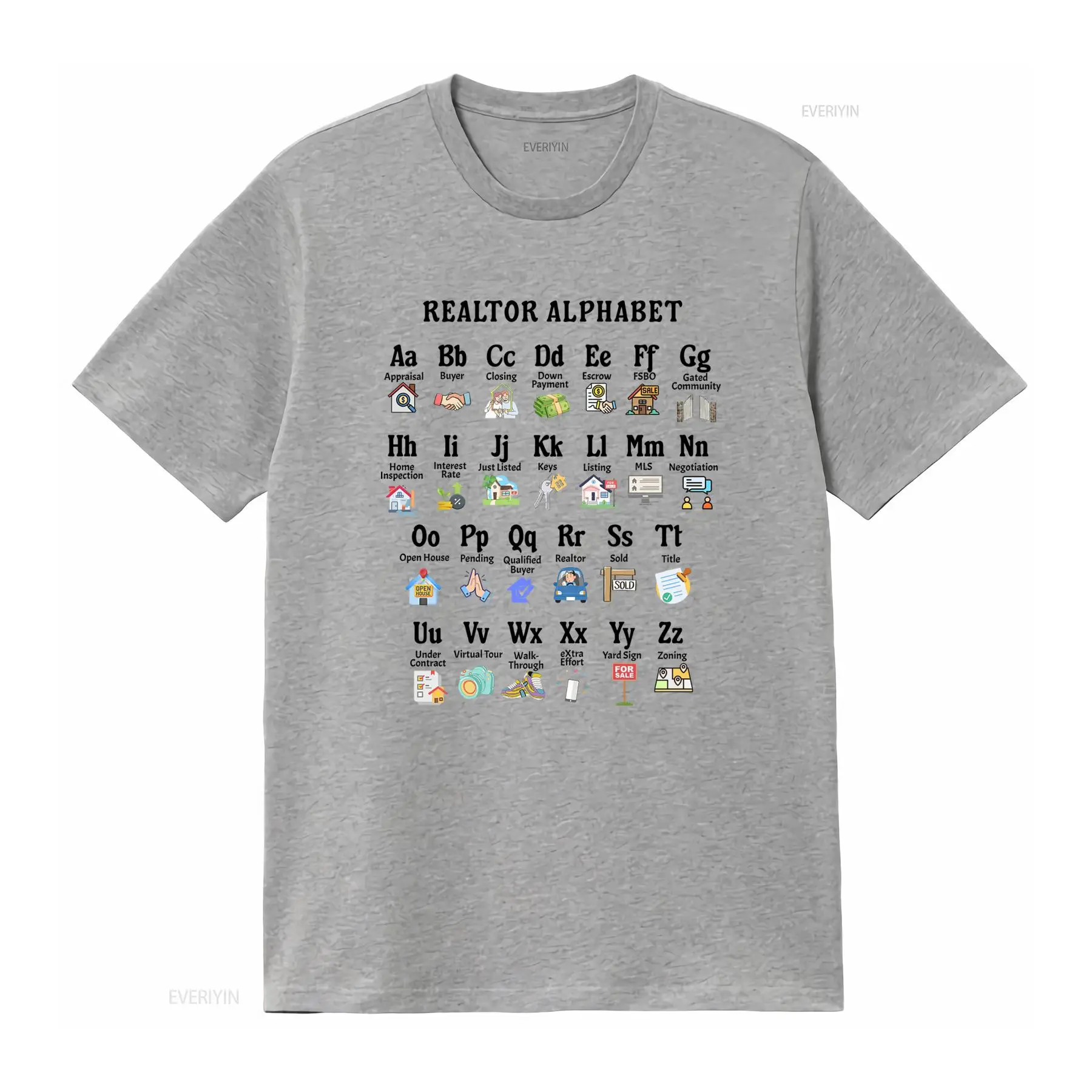 Camiseta informal con estampad - Vintage Fashion Icons reseña y precio