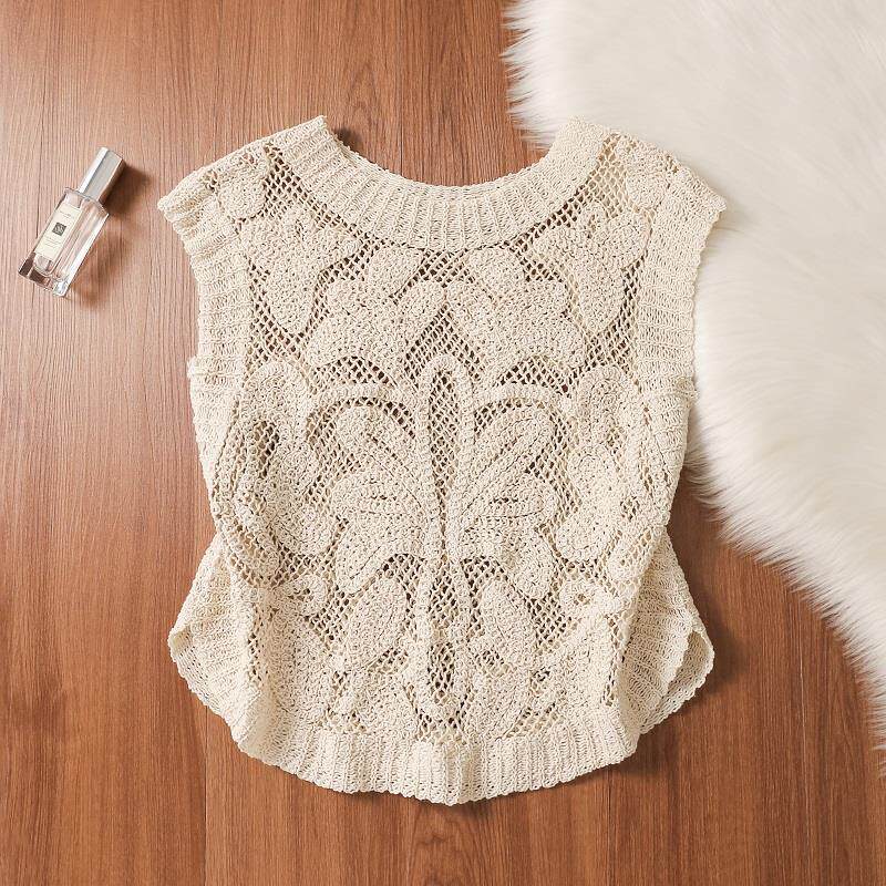 Nuevo Chaleco de Verano para M - Crochet Top Boho reseña y precio