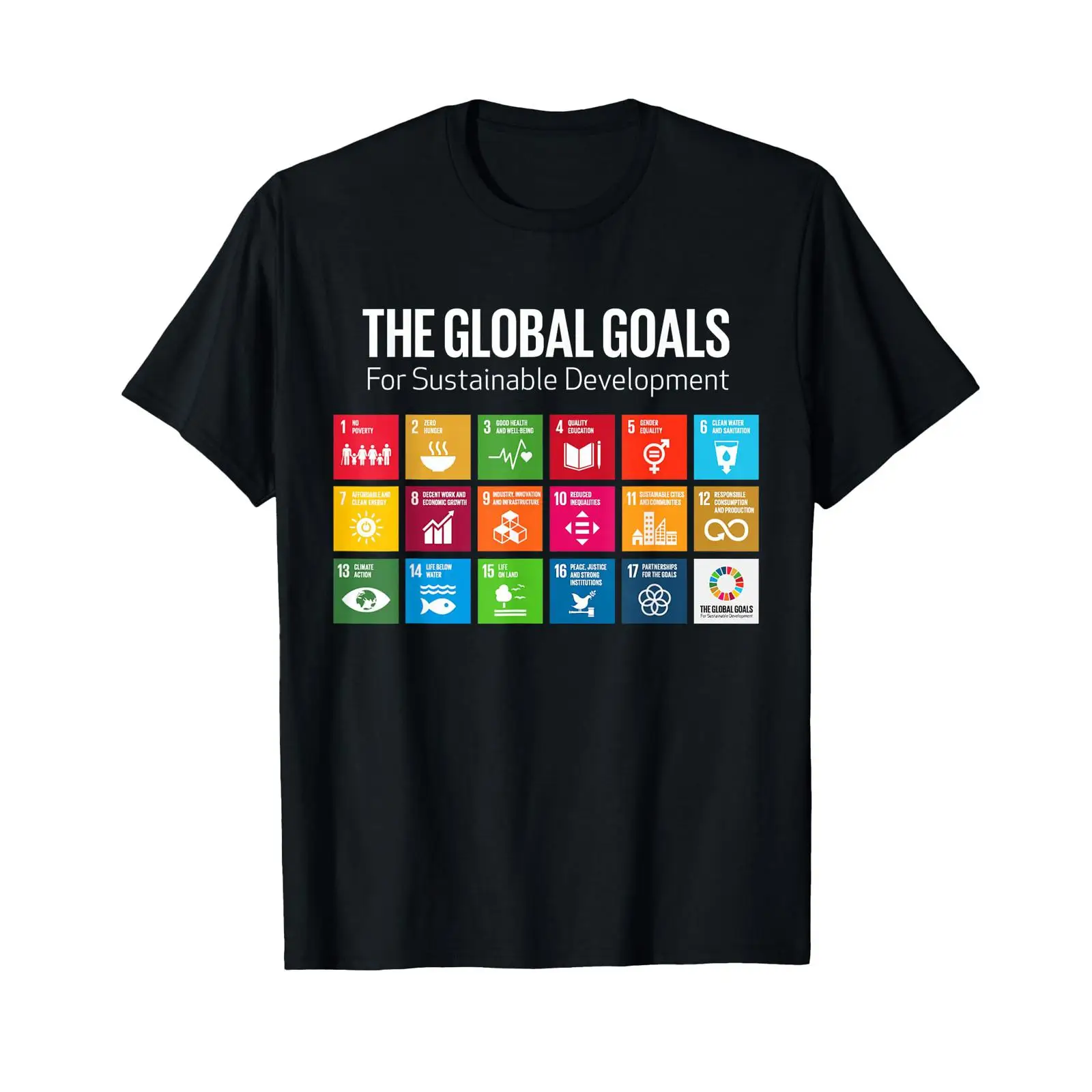 Camiseta The Global Goals 17 I - Vintage Fashion Icons reseña y precio