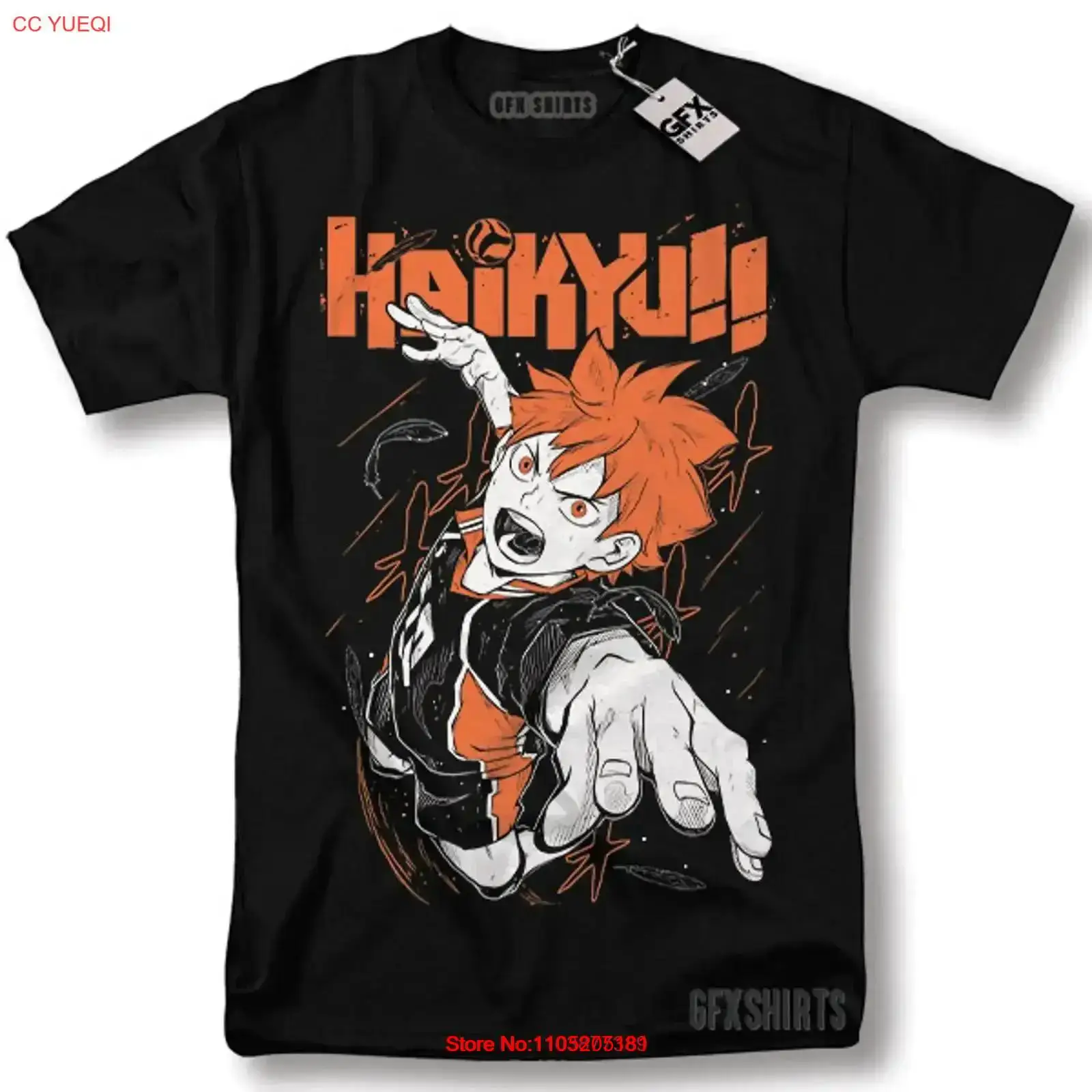 Haikyu Hinata Shoyo camiseta M - Vintage Fashion Knitwear reseña y precio